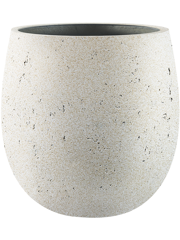 Grigio Plant Pot 42cm Height 31.5cm Dia Balloon Antique White