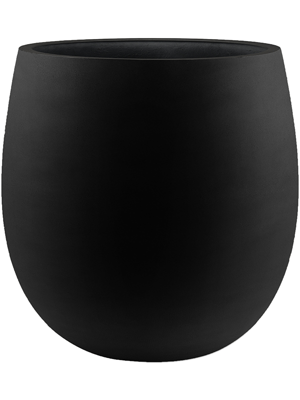 Argento Plant Pot 30cm Height 22cm Dia Balloon Black