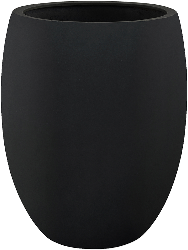 Argento Plant Pot 68cm Height 42cm Dia Tall Balloon Black
