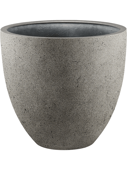 Grigio Plant Pot 45cm Height 42cm Dia Egg Pot Natural Concrete