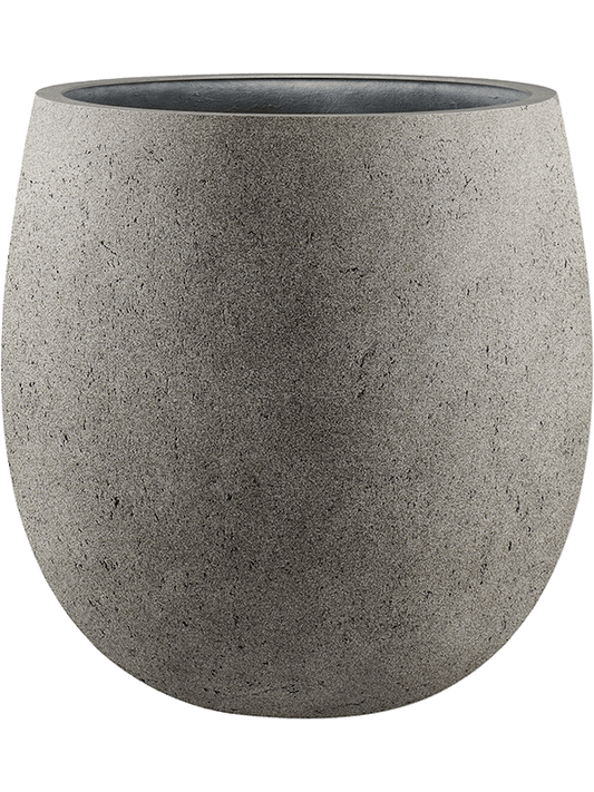 Grigio Plant Pot 30cm Height 21.5cm Dia Balloon Natural Concrete