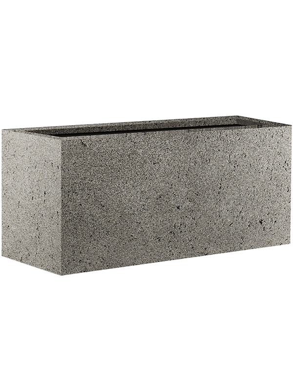 Grigio Plant Pot 50cm Dia Box Natural Concrete