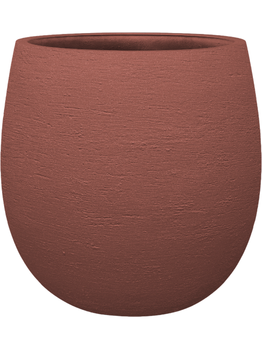 Terreno Plant Pot 42cm Height 31.5cm Dia Balloon Terra Cotta