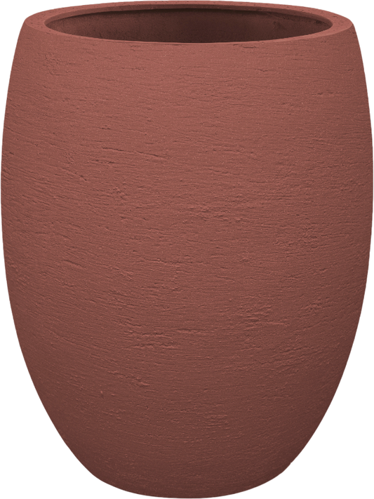 Terreno Plant Pot 50cm Height 29cm Dia Tall Balloon Terra Cotta