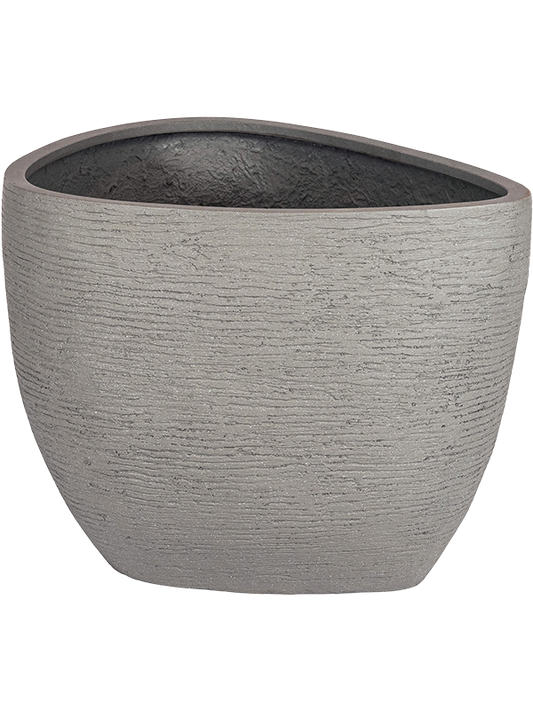 Ruvido Plant Pot 50cm Height 48cm Dia Organic Clay