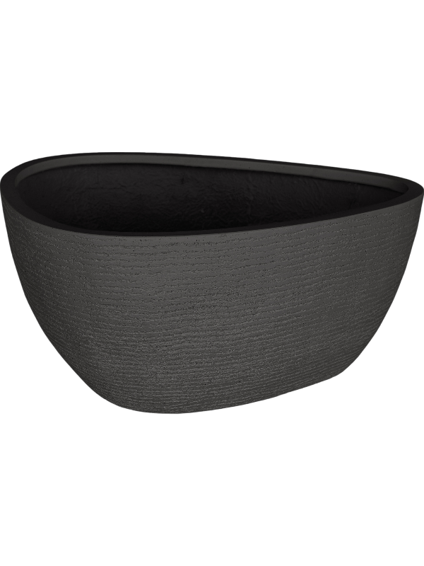 Ruvido Plant Pot 30cm Height 48cm Dia Organic Low Earth