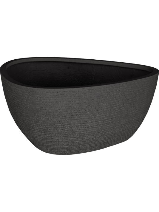 Ruvido Plant Pot 40cm Height 57cm Dia Organic Low Earth