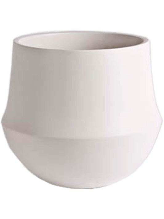 Fusion Plant Pot 31cm Height 25cm Dia Pot White
