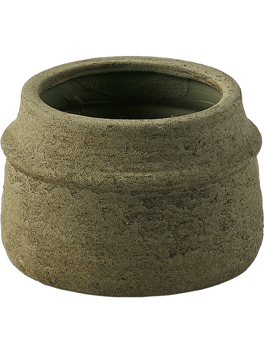 Chive Plant Pot 20cm Height 19cm Dia Pot Kaki