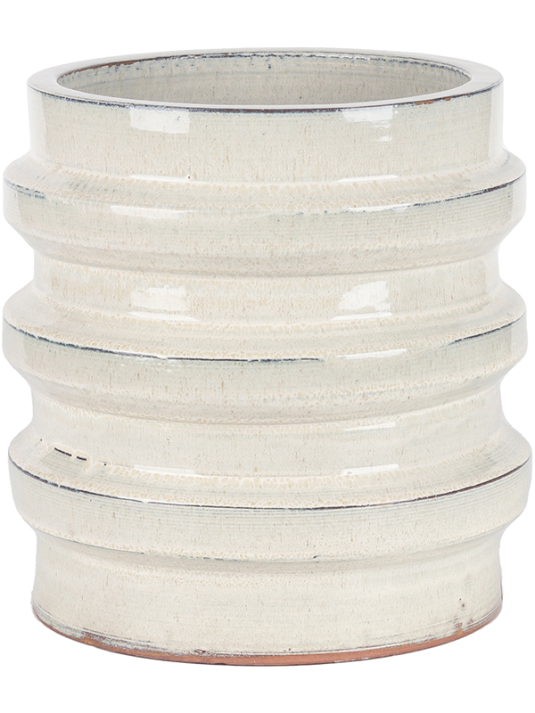 Agate Plant Pot 23cm Height 20cm Dia Pot Cream