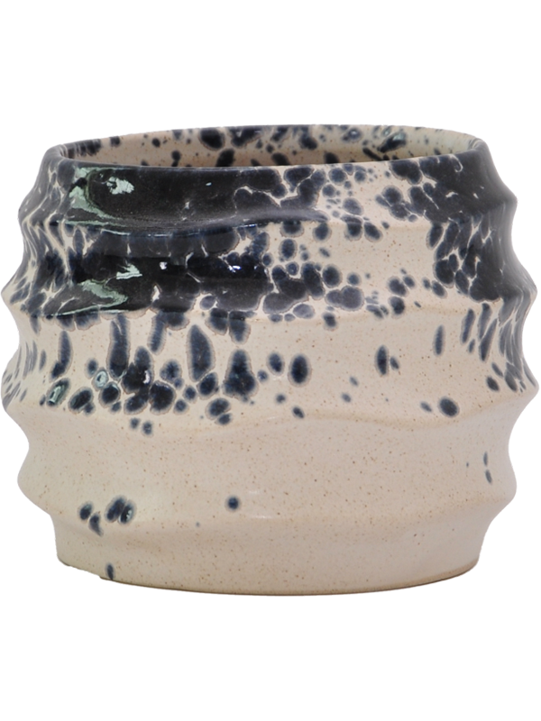 Void Plant Pot 25cm Height 25cm Dia Pot Aubergine