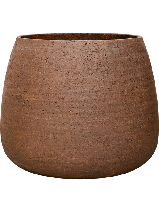 Dolomites Plant Pot 57cm Height 51cm Dia Planter Dark Brown