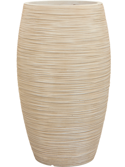 Baq Dune Plant Pot 60cm Height 27cm Dia Emperor Beige