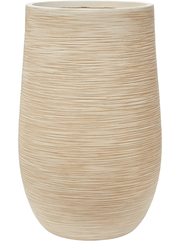 Baq Dune Plant Pot 75cm Height 37cm Dia Partner Beige