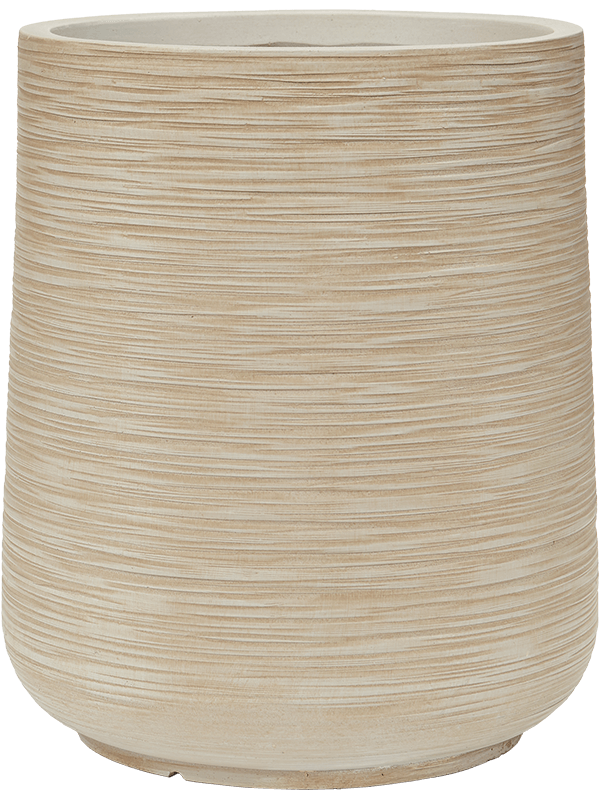 Baq Dune Plant Pot 43cm Height 30cm Dia Darcy Beige