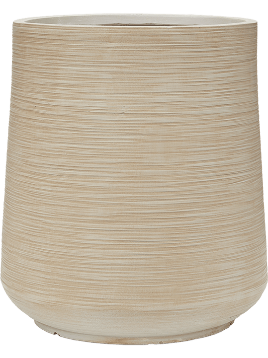 Baq Dune Plant Pot 55cm Height 39cm Dia Darcy Beige