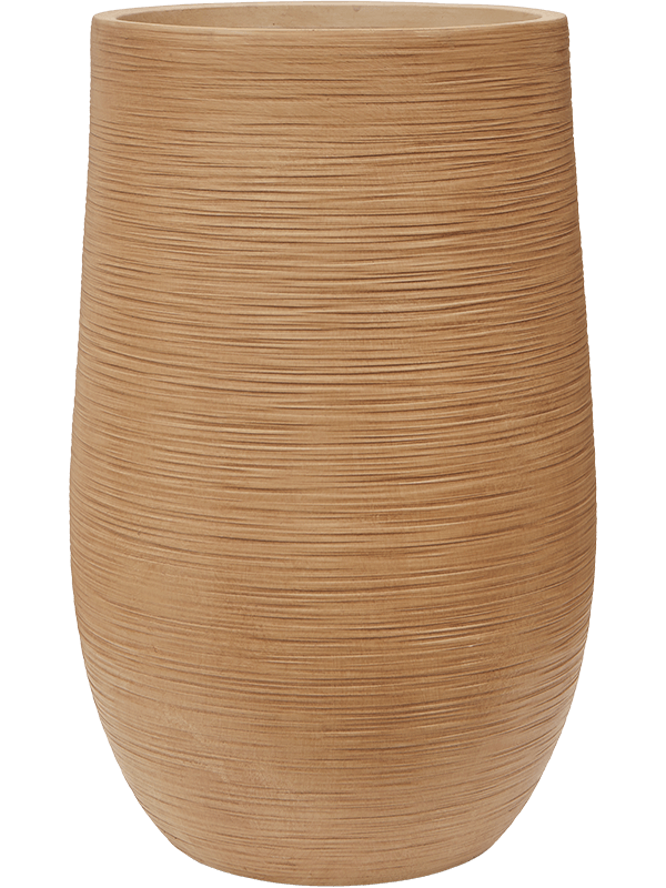 Baq Dune Plant Pot 75cm Height 37cm Dia Partner Brown Beige