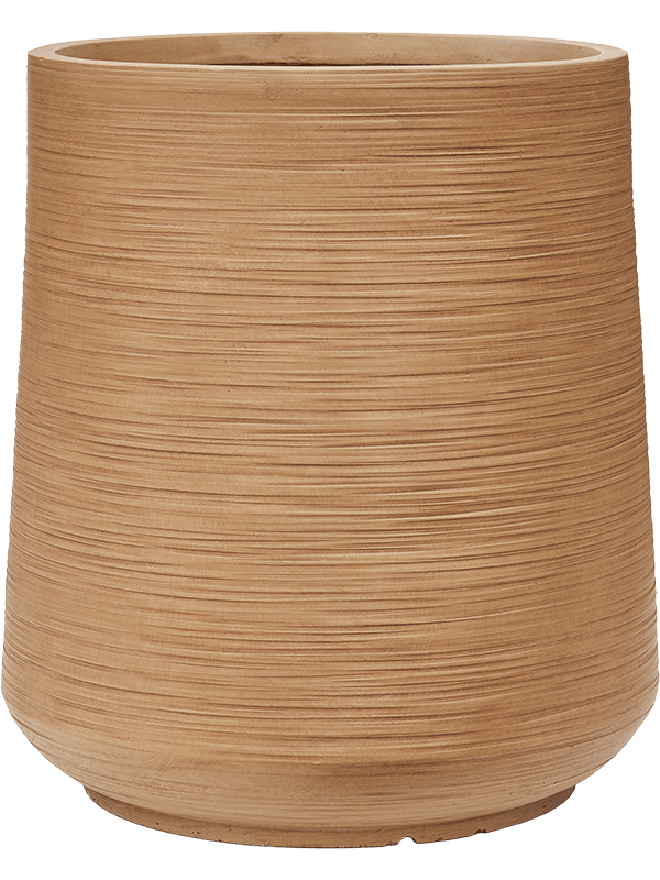 Baq Dune Plant Pot 55cm Height 39cm Dia Darcy Brown Beige
