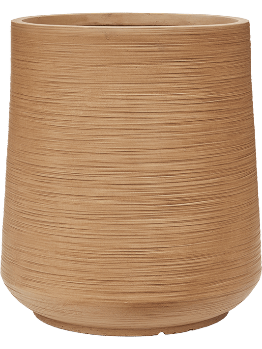 Baq Dune Plant Pot 55cm Height 39cm Dia Darcy Brown Beige