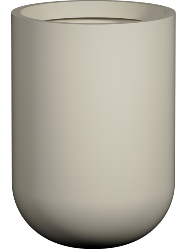 Elemental Plant Pot 60cm Height 38cm Dia Zenith M, Silk White