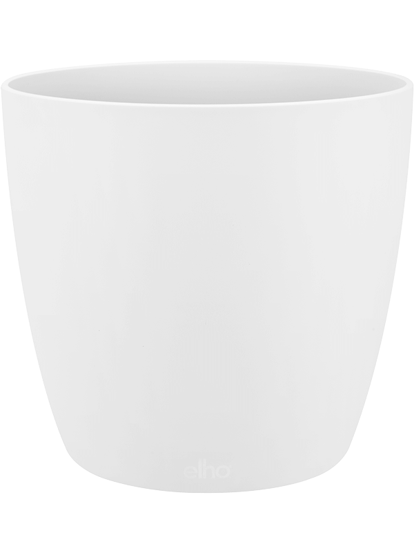 Brussels® Plant Pot 17cm Height 17.5cm Dia Round White