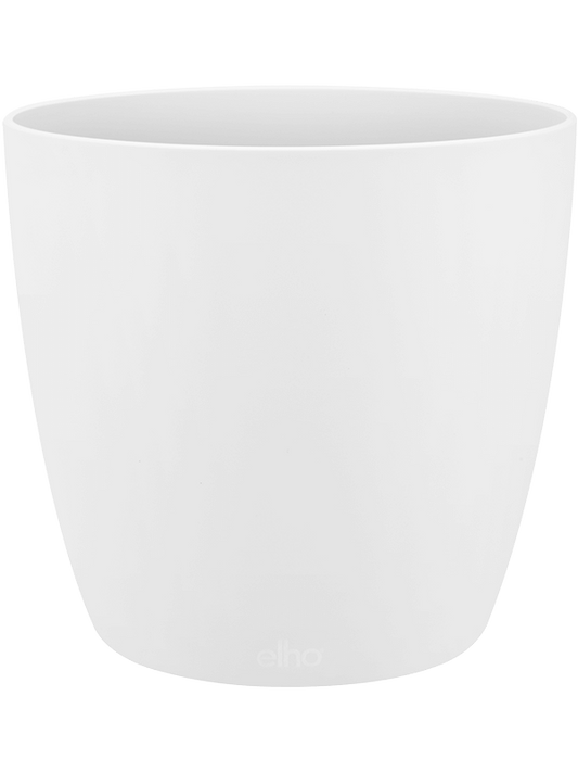 Brussels® Plant Pot 20cm Height 21cm Dia Round White