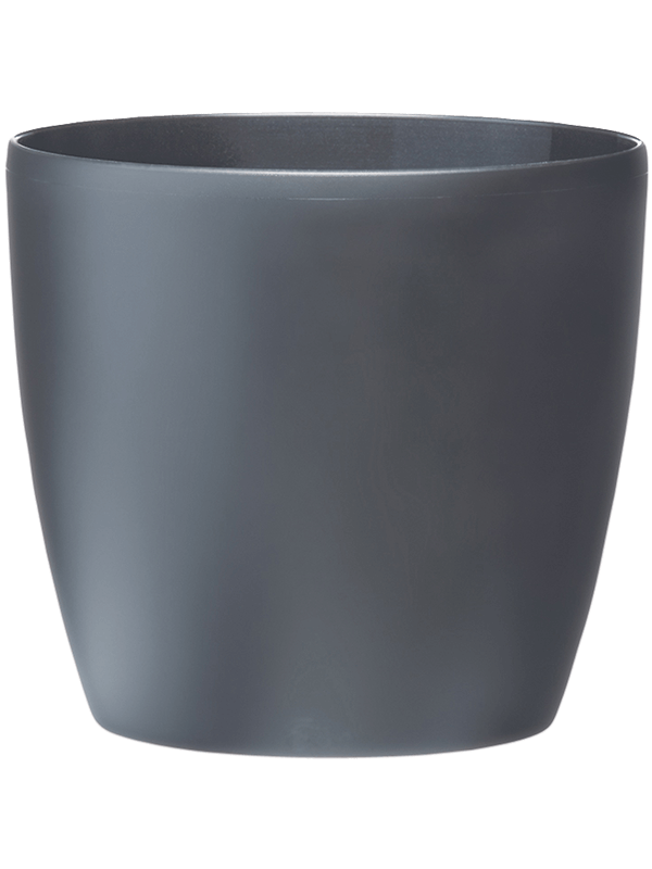 Brussels® Plant Pot 37cm Height 38cm Dia Round Wheels Anthracite
