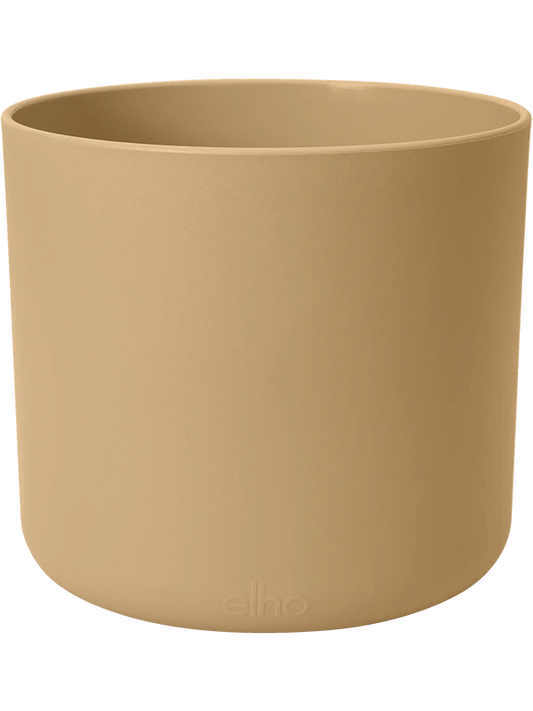 B. For Soft Plant Pot 17cm Height 17.5cm Dia Round Golden Sand