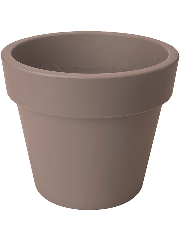 Green Basics Plant Pot 33cm Height 34cm Dia Top Planter Taupe