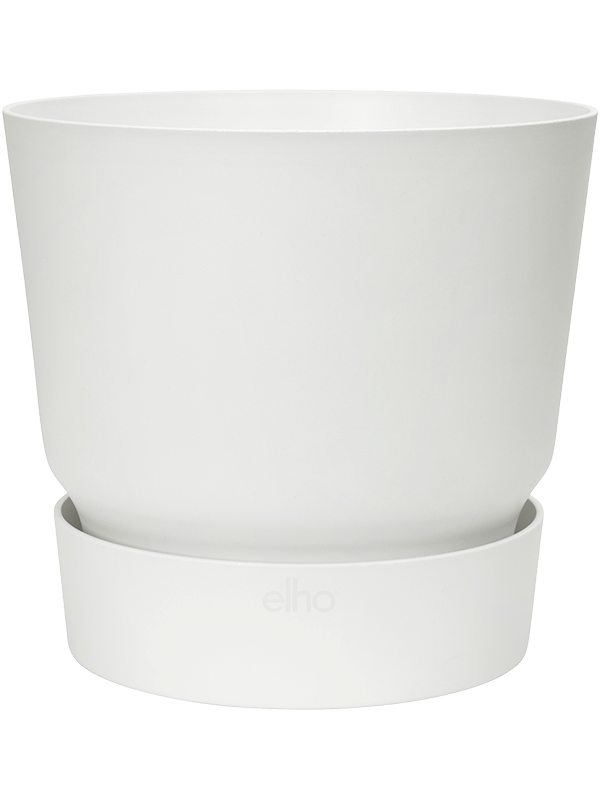 Greenville Plant Pot 23cm Height 23.5cm Dia Round White