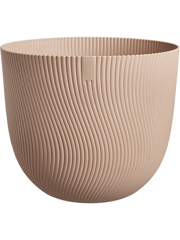 Sereh Plant Pot 40cm Height 46cm Dia Round Cool Clay