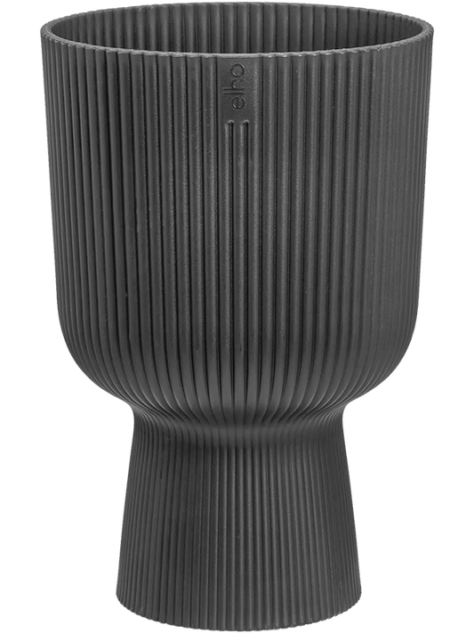 Vibes Fold Plant Pot 21cm Height 13.5cm Dia Coupe Anthracite