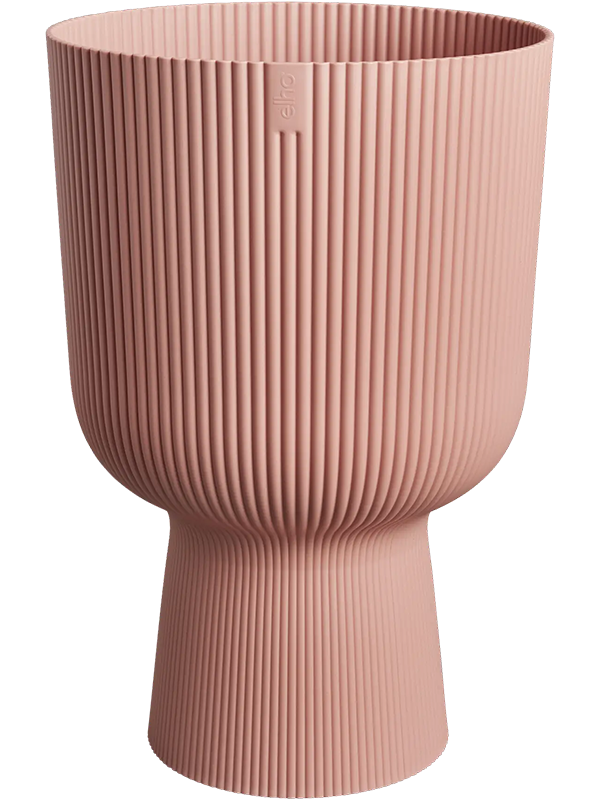 Vibes Fold Plant Pot 45cm Dia Coupe Delicate Pink