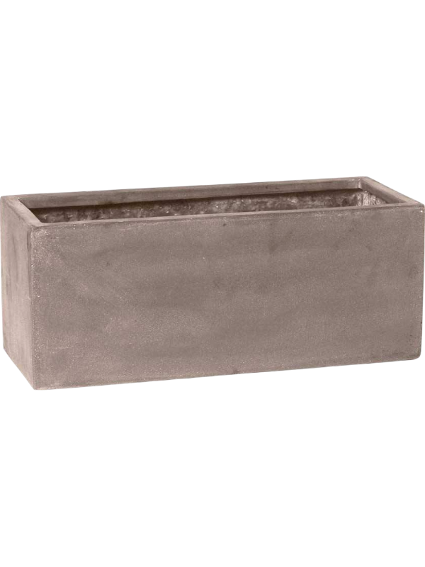 Fiberstone Plant Pot 20cm Height 18cm Dia Balcony S, Taupe