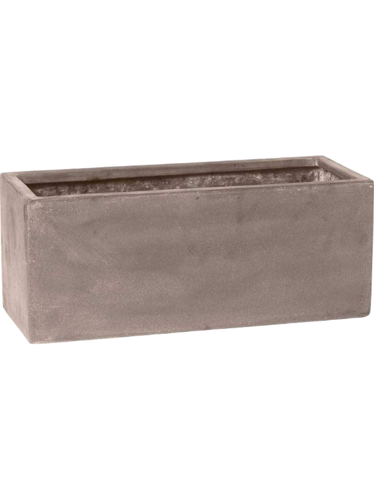 Fiberstone Plant Pot 20cm Height 18cm Dia Balcony S, Taupe