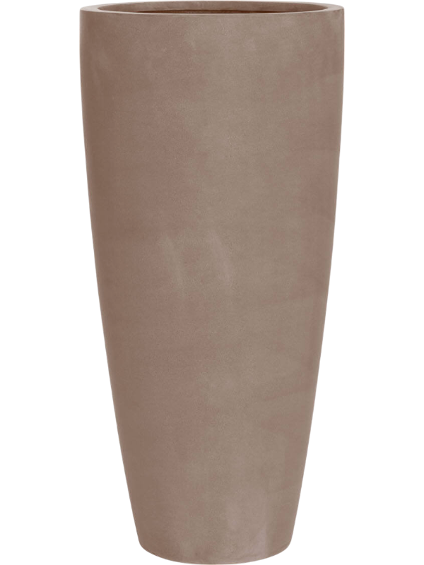 Fiberstone Plant Pot 80cm Height 29cm Dia Dax L, Taupe