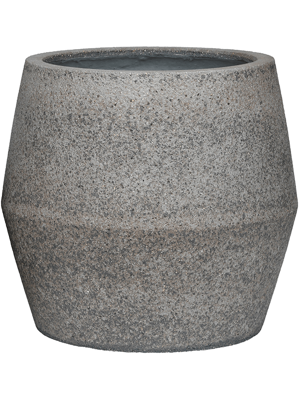 Cement & Stone Plant Pot 32cm Height 25cm Dia Harley S, Dioriet Grey