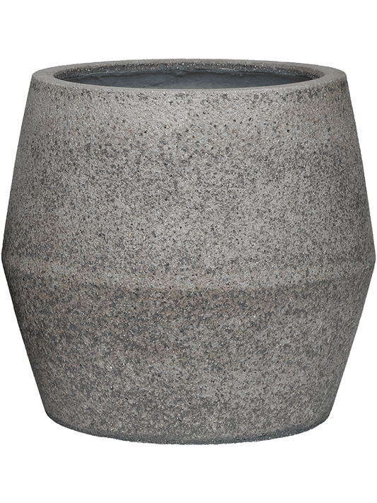 Cement & Stone Plant Pot 32cm Height 25cm Dia Harley S, Dioriet Grey