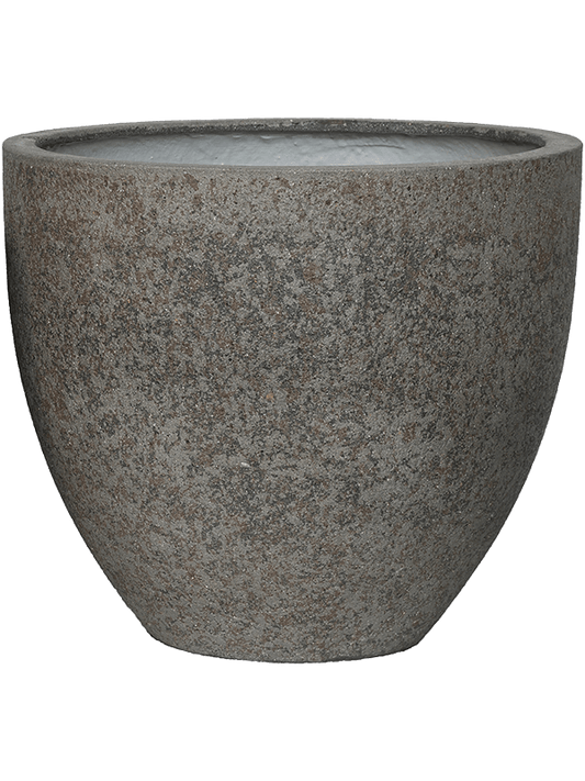 Cement & Stone Plant Pot 29cm Height 29cm Dia Jesslyn XXS, Dioriet Grey