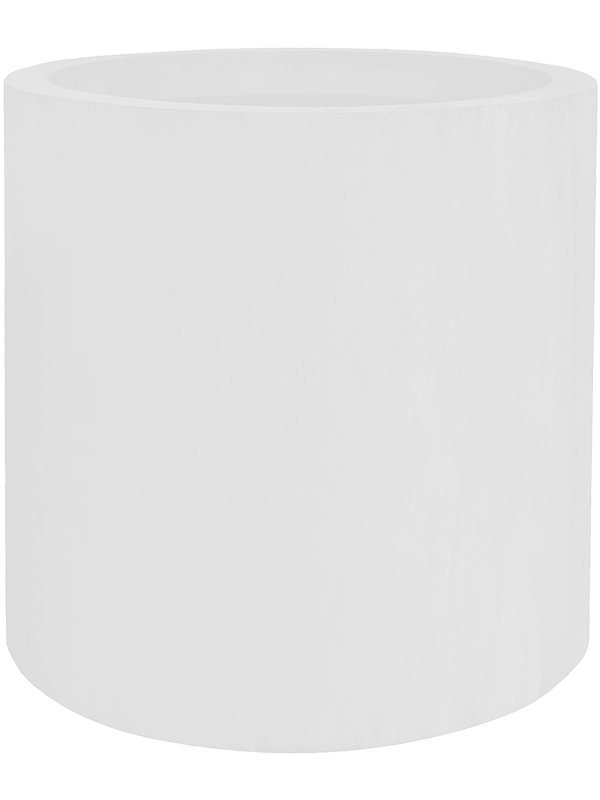 Fiberstone Plant Pot 90cm Height 77cm Dia Jumbo Max L Glossy White