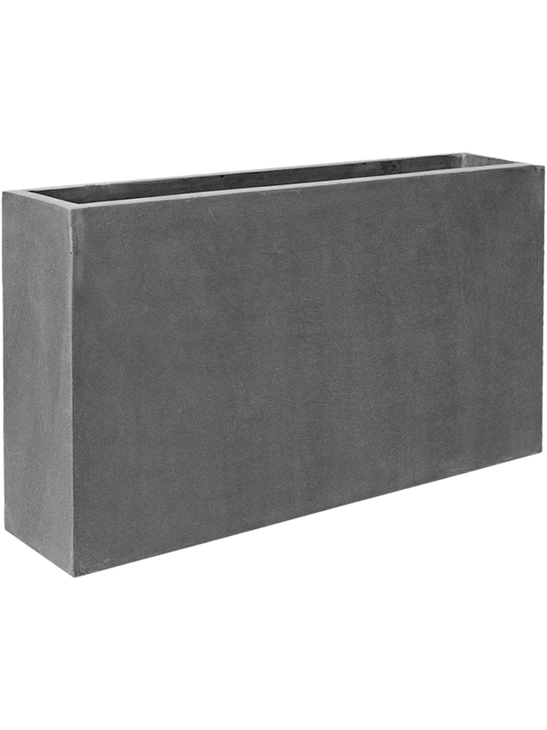 Fiberstone Plant Pot 50cm Height 14cm Dia Jort Slim S Grey