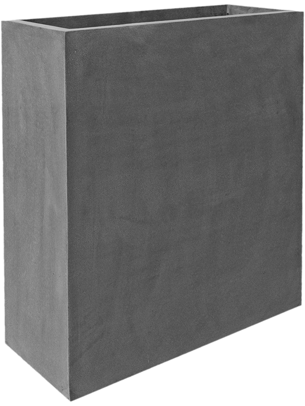 Fiberstone Plant Pot 102cm Height 28cm Dia Jort Slim XL Grey