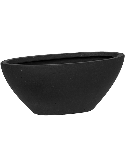 Fiberstone Plant Pot 13cm Height 12cm Dia Dorant XS Matt Black