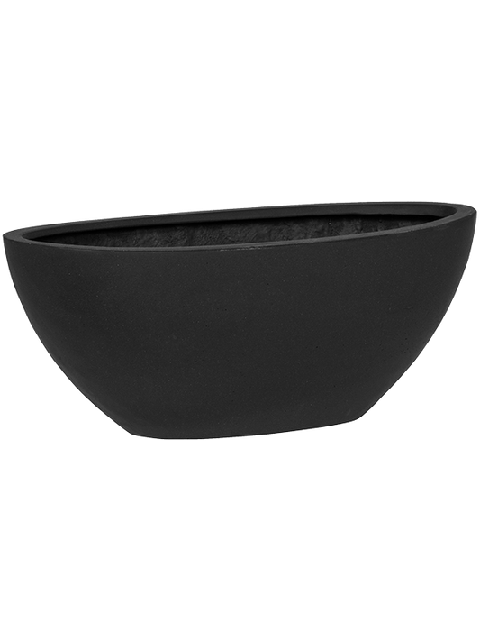 Fiberstone Plant Pot 21cm Height 22cm Dia Dorant M Matt Black