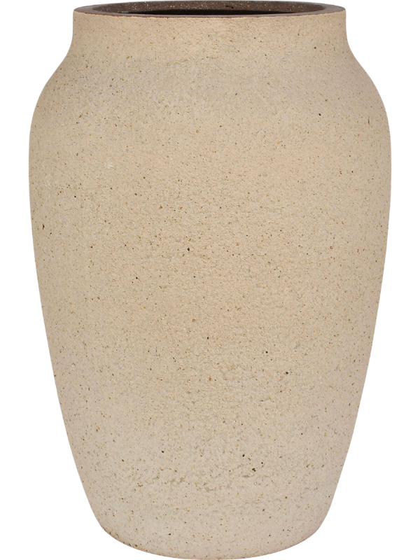 Mediterranean Plant Pot 74cm Height 32cm Dia Hera L Sahara Sand