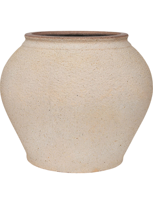 Mediterranean Plant Pot 58cm Height 40cm Dia Zeus L Sahara Sand