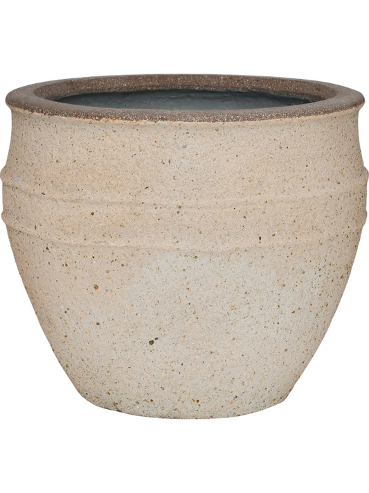 Mediterranean Plant Pot 24cm Height 22cm Dia Athena S Sahara Sand