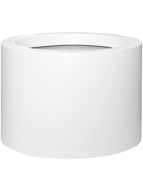 Fiberstone Plant Pot 50cm Height 65cm Dia Jumbo Max Middle High M Matt white