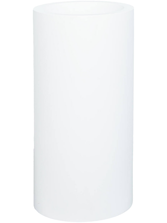 Fiberstone Plant Pot 60cm Height 24cm Dia Klax M Matt White