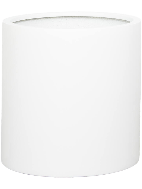 Fiberstone Plant Pot 50cm Height 45cm Dia Max L Matt White